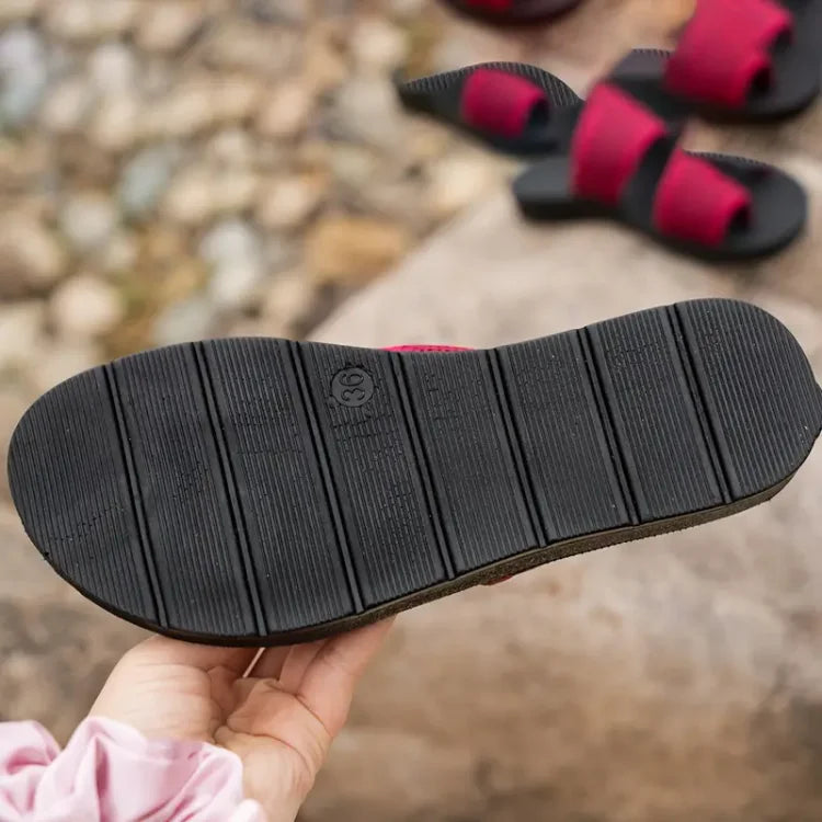 Eveloria Damen Sandalen Schick Leder