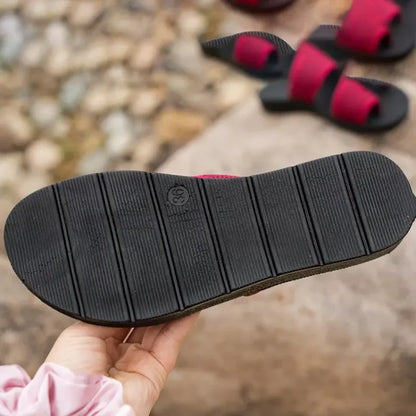Eveloria Damen Sandalen Schick Leder