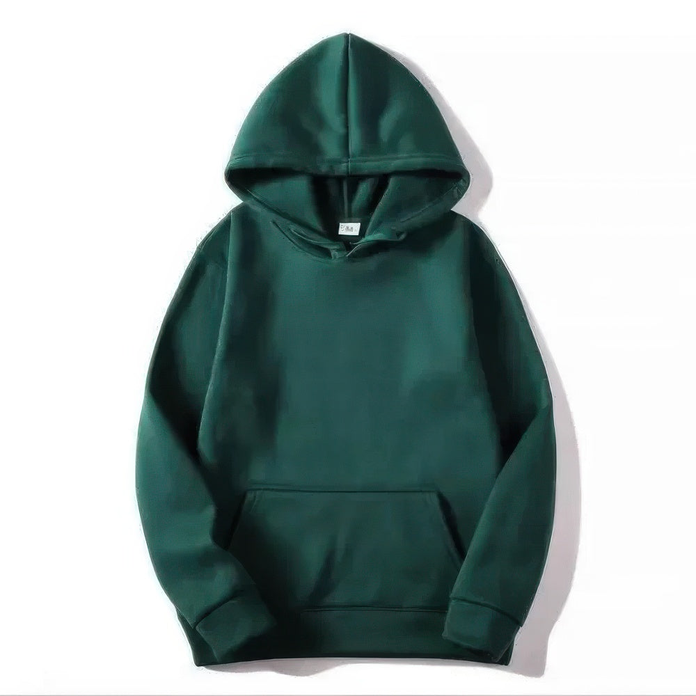 Damen Hoodie Weich Basic Grau