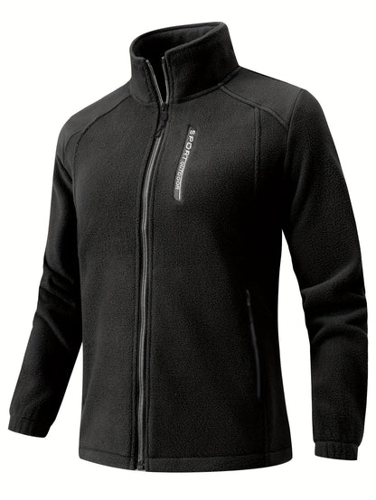 Damen Softjacke Stehkragen Zippbar