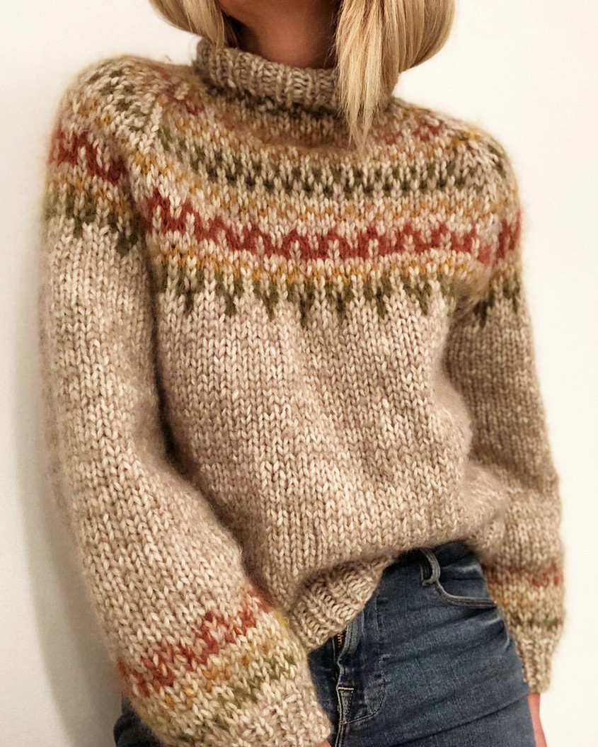 Damen Vintage Pullover - Eveloria