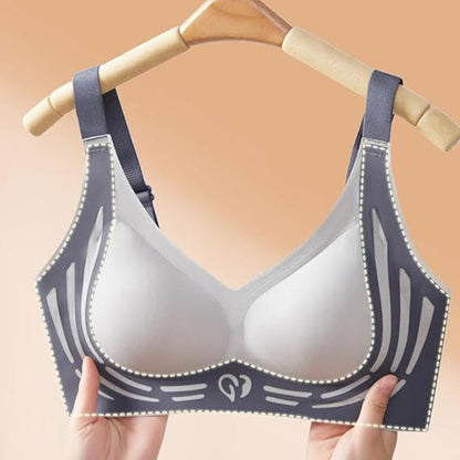 Damen Push-Up-BH Bügelloser Stoff