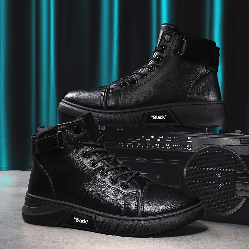 Herren Winterstiefel Hohes Schaft Schnürung