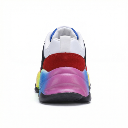 Eveloria Damen Orthopädische Laufschuhe Bunt