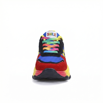 Eveloria Damen Orthopädische Laufschuhe Bunt