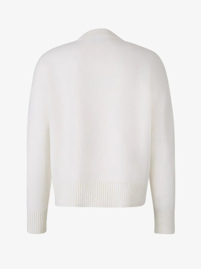 Damen Strickpullover Herz-Muster - Eveloria