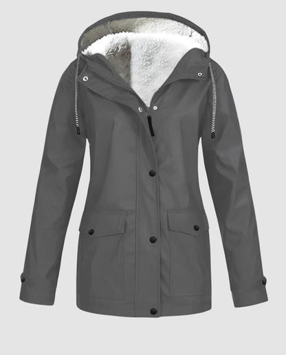 Damen Fleecejacke Wasserdicht Warm