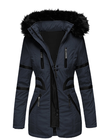 Eveloria Damen Winterjacke Warm Wasserdicht