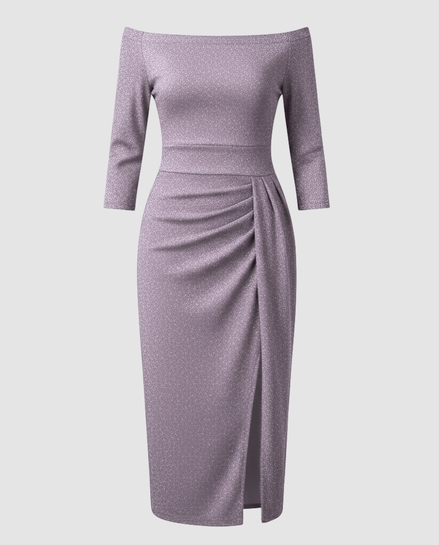 Damen Abendkleid Elegant Glänzend