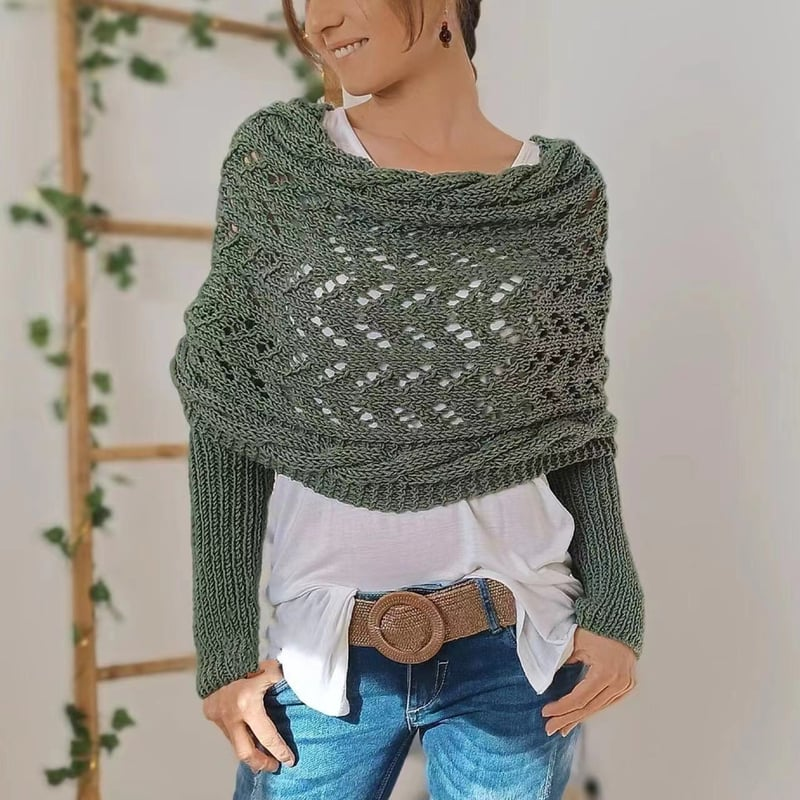 Eveloria Damen Strickschal Bequem