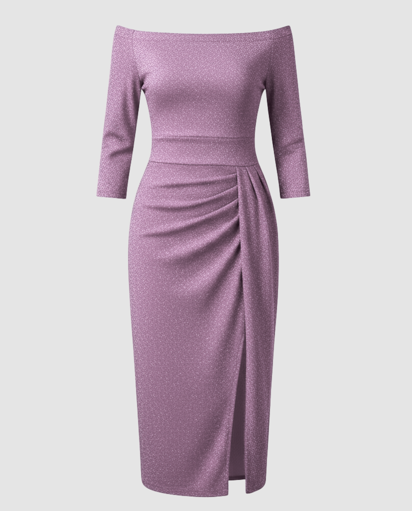 Damen Abendkleid Elegant Glänzend