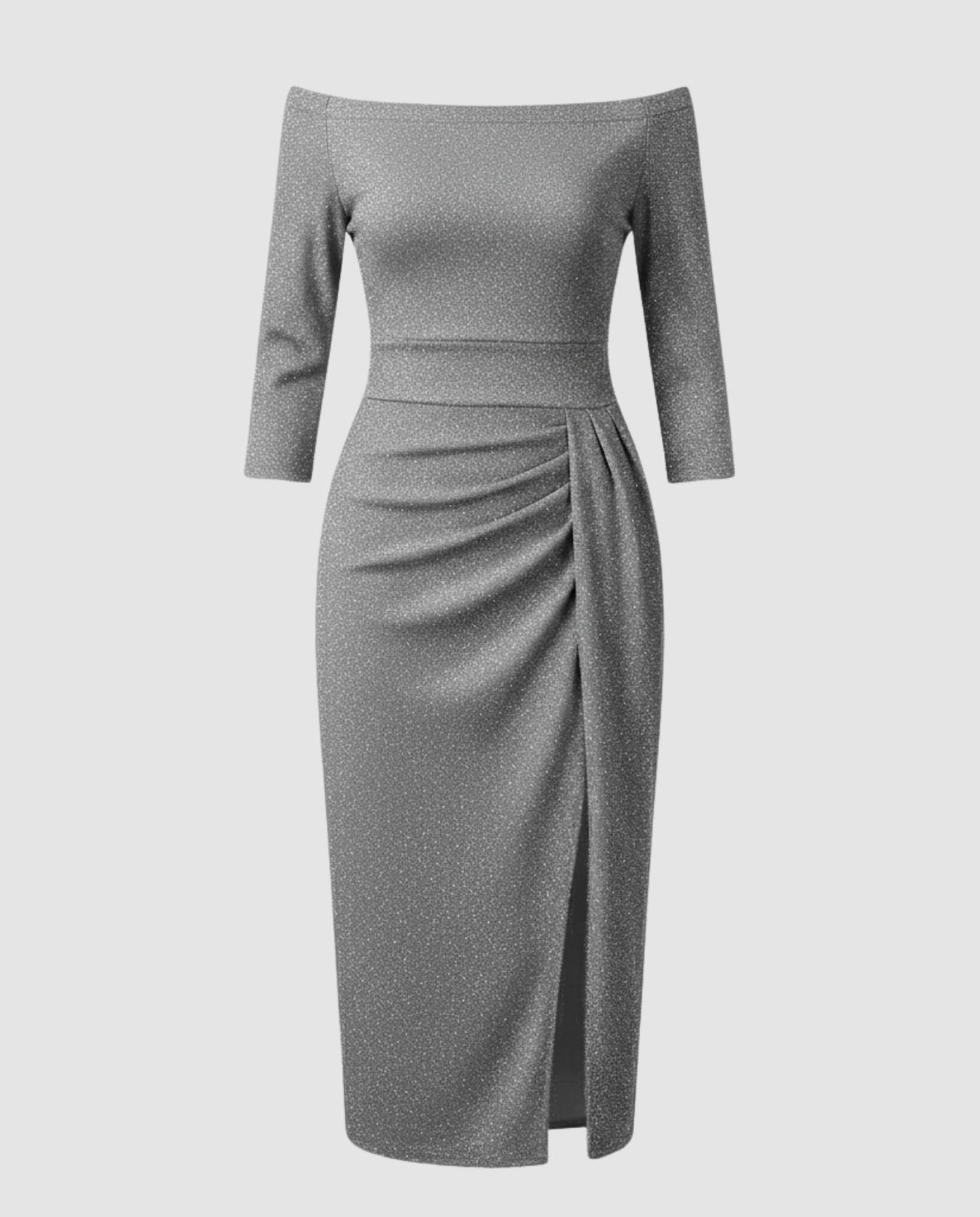 Damen Abendkleid Elegant Glänzend