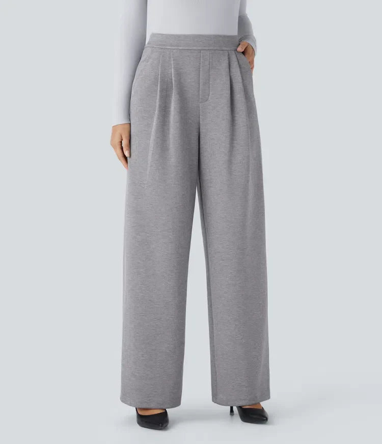 Eveloria Damen High-Waist-Hose Klassisch - Eveloria