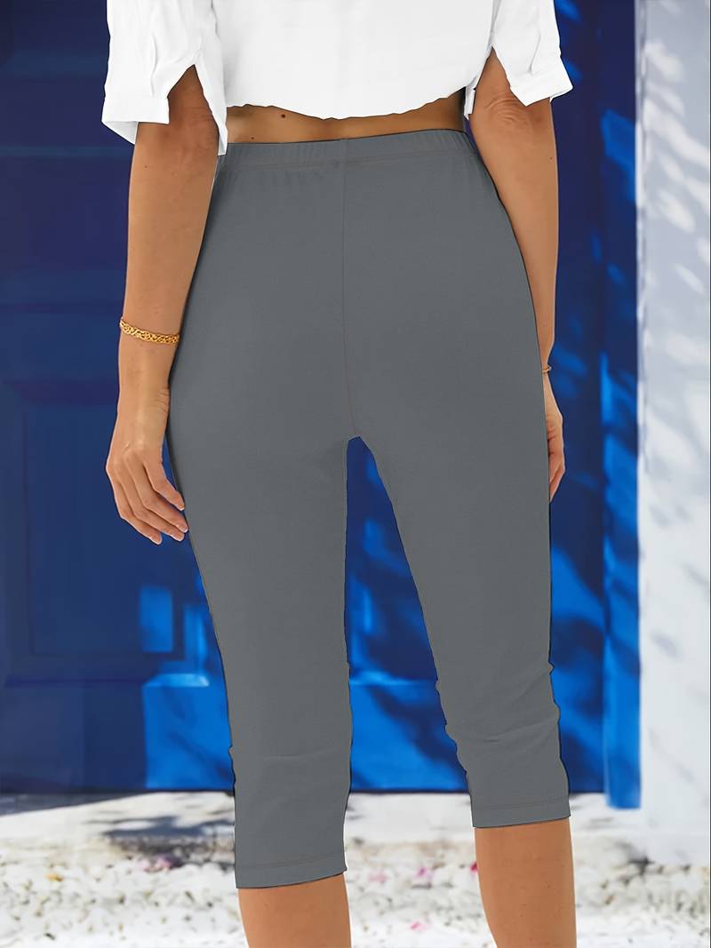Damen Leggings Bequem Alltag
