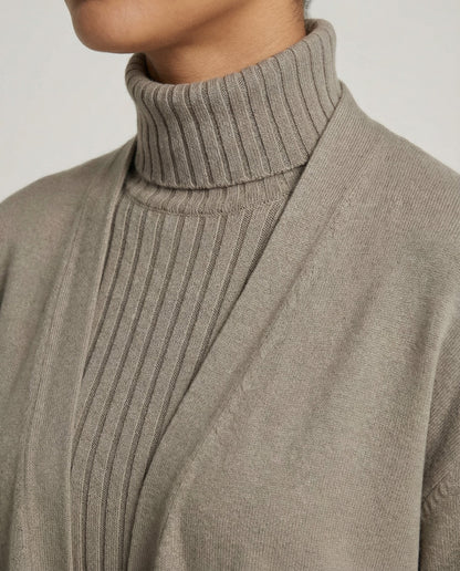 Weiches Kaschmir-Set Elegantes Damen-Kleidung