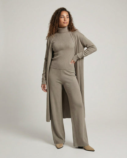 Weiches Kaschmir-Set Elegantes Damen-Kleidung - Eveloria
