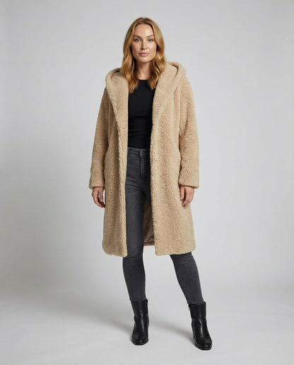 Damen Winddichte Sherpa Jacke