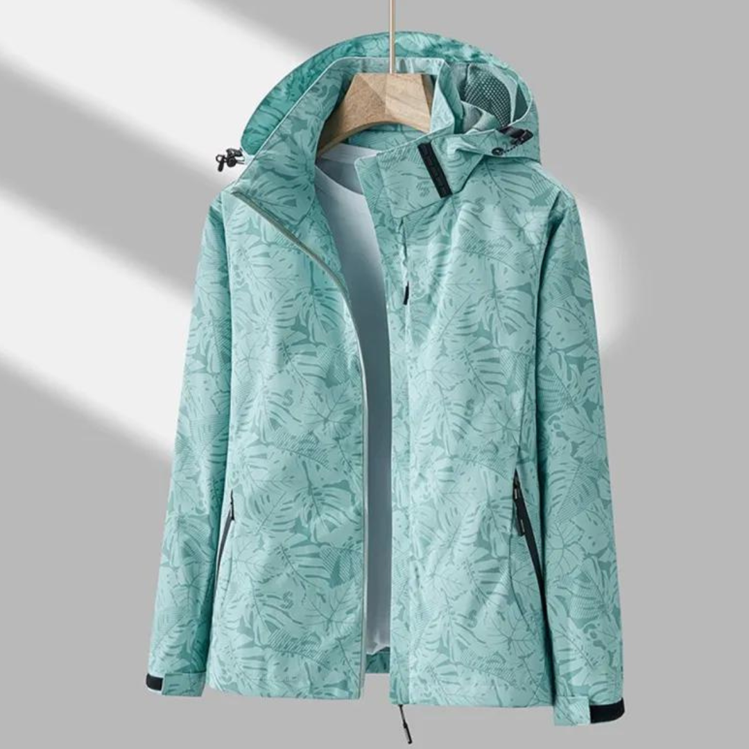 Eveloria Damen Outdoor Jacke Winddicht