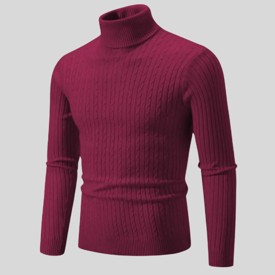 Herren Rollkragenpullover Stilvoll
