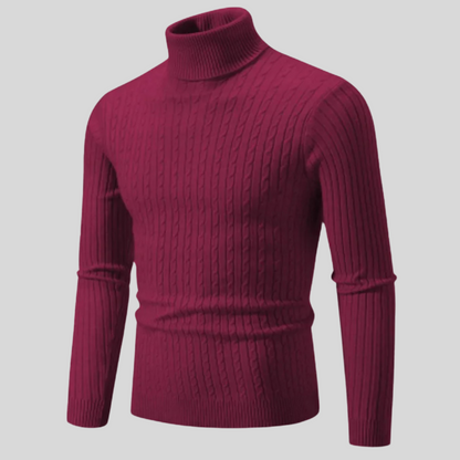 Herren Rollkragenpullover Stilvoll