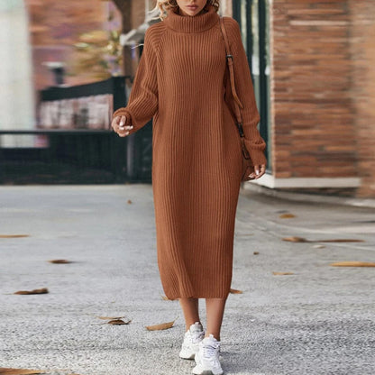 Damen Strickkleid Bequem