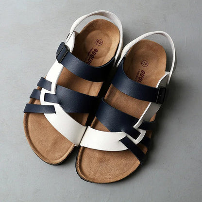 Eveloria Damen Outdoor-Sandalen Atmungsaktives Leder
