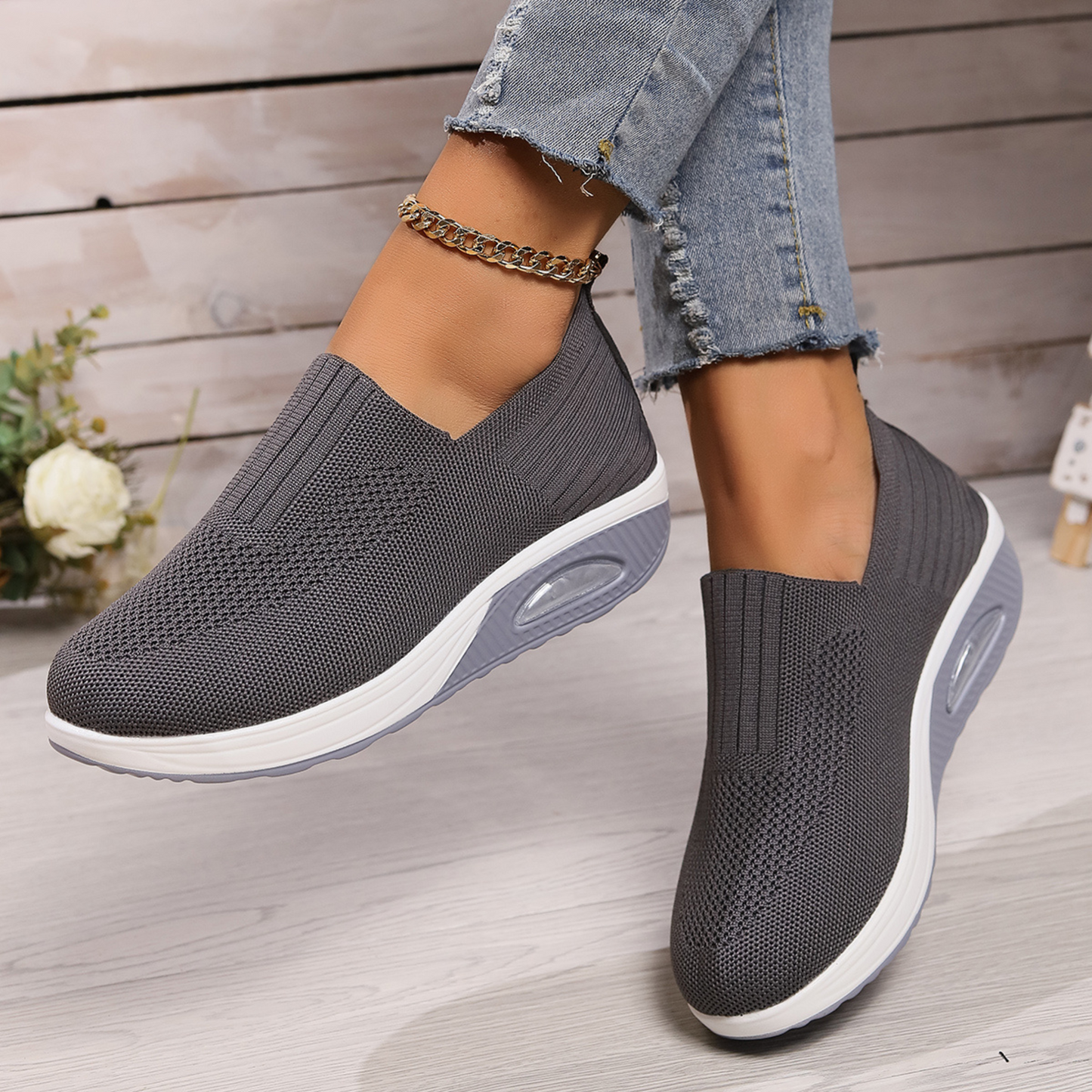 Damen Sneaker Bequem