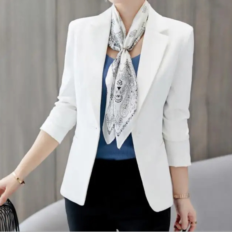 Eveloria Damen Blazer Langärmlig Büro