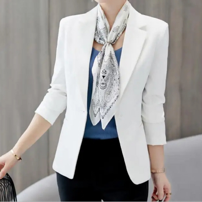 Eveloria Damen Blazer Langärmlig Büro