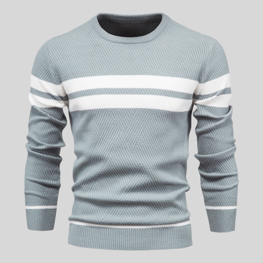 Bruno Herren Baumwollpullover Warm Beige