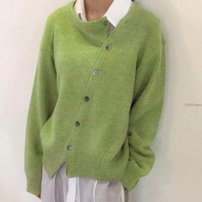 Eveloria Damen Cardigan Wickelwarm