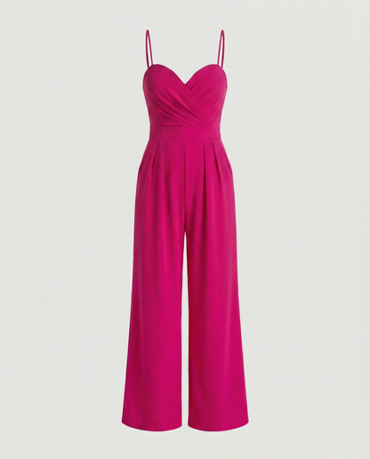 Damen Eleganter Jumpsuit Spaghettibänder