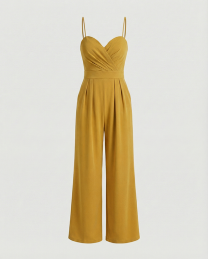 Damen Eleganter Jumpsuit Spaghettibänder