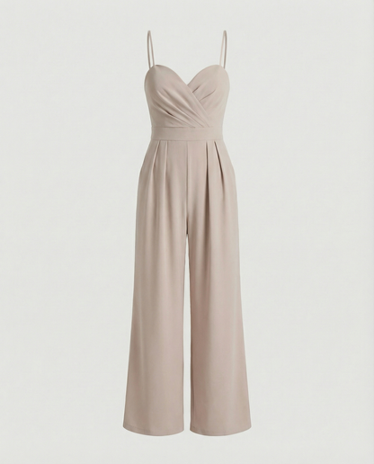 Damen Eleganter Jumpsuit Spaghettibänder