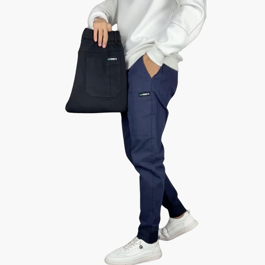 Herren Stretch Cargohose Bequem