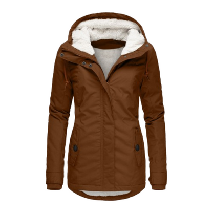 Eveloria Damen Winterparka Sherpa Gefüttert Warm