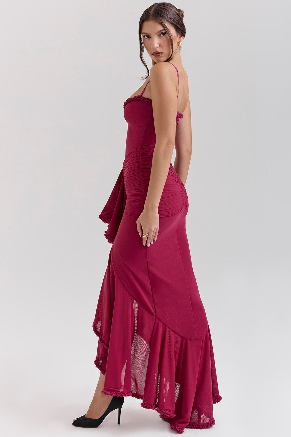 Damen Abendkleid Figurbetont Elegantes es Kleid