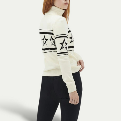 Eveloria Damen Rollkragenpullover Warm Winter