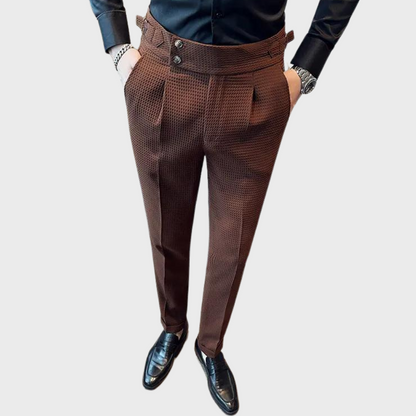Noah Herren Karohose Hochbund