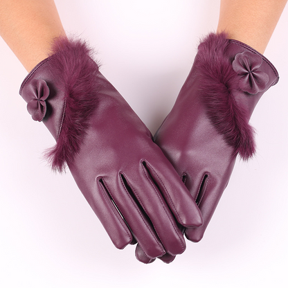 Damen Lederhandschuhe