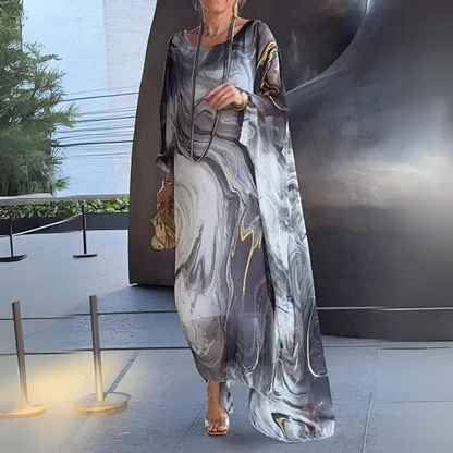 Elegantes Damen Abendkleid Chiffon Für Festliche Anlässe