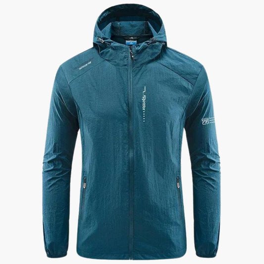 Herren Übergangsjacke Leicht Winter Schwarz - Eveloria
