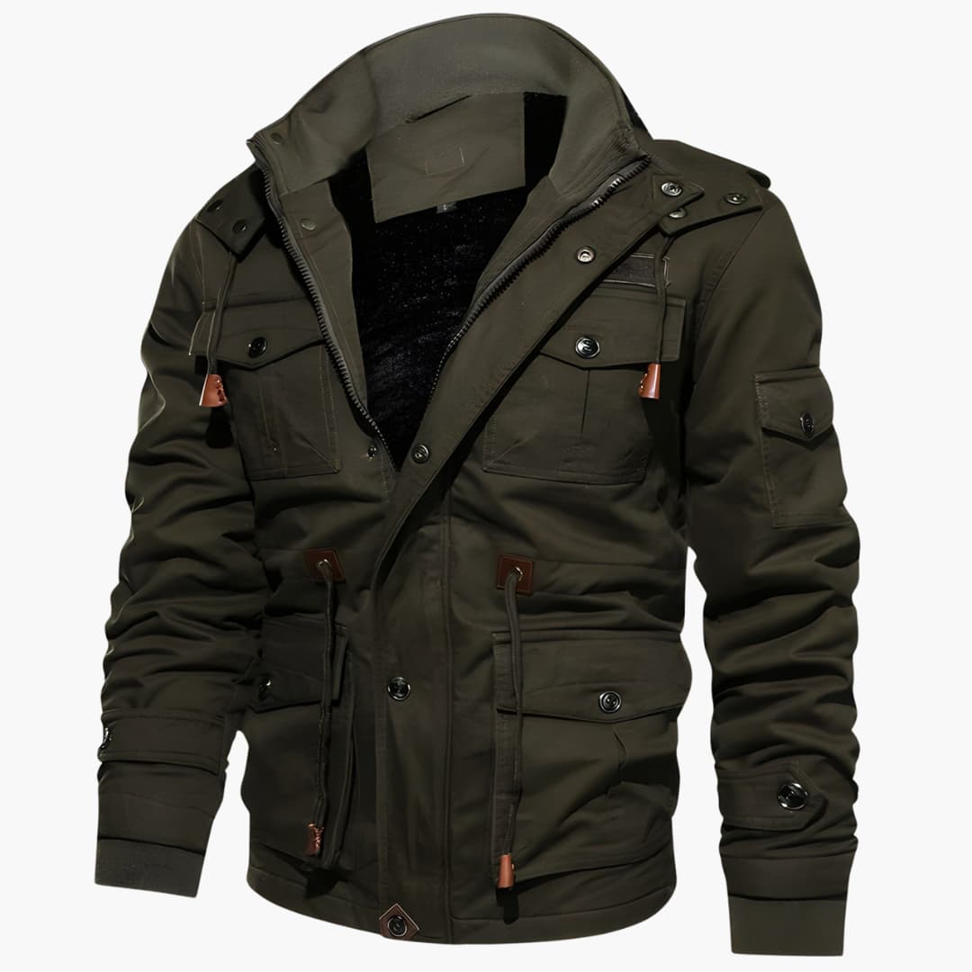 Herren Winterjacke Fleece Isolierend