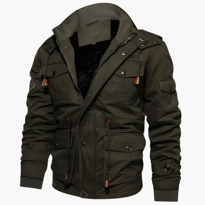 Herren Winterjacke Fleece Isolierend
