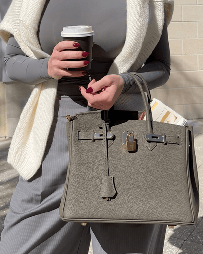 Damen Lederhandtasche Groß