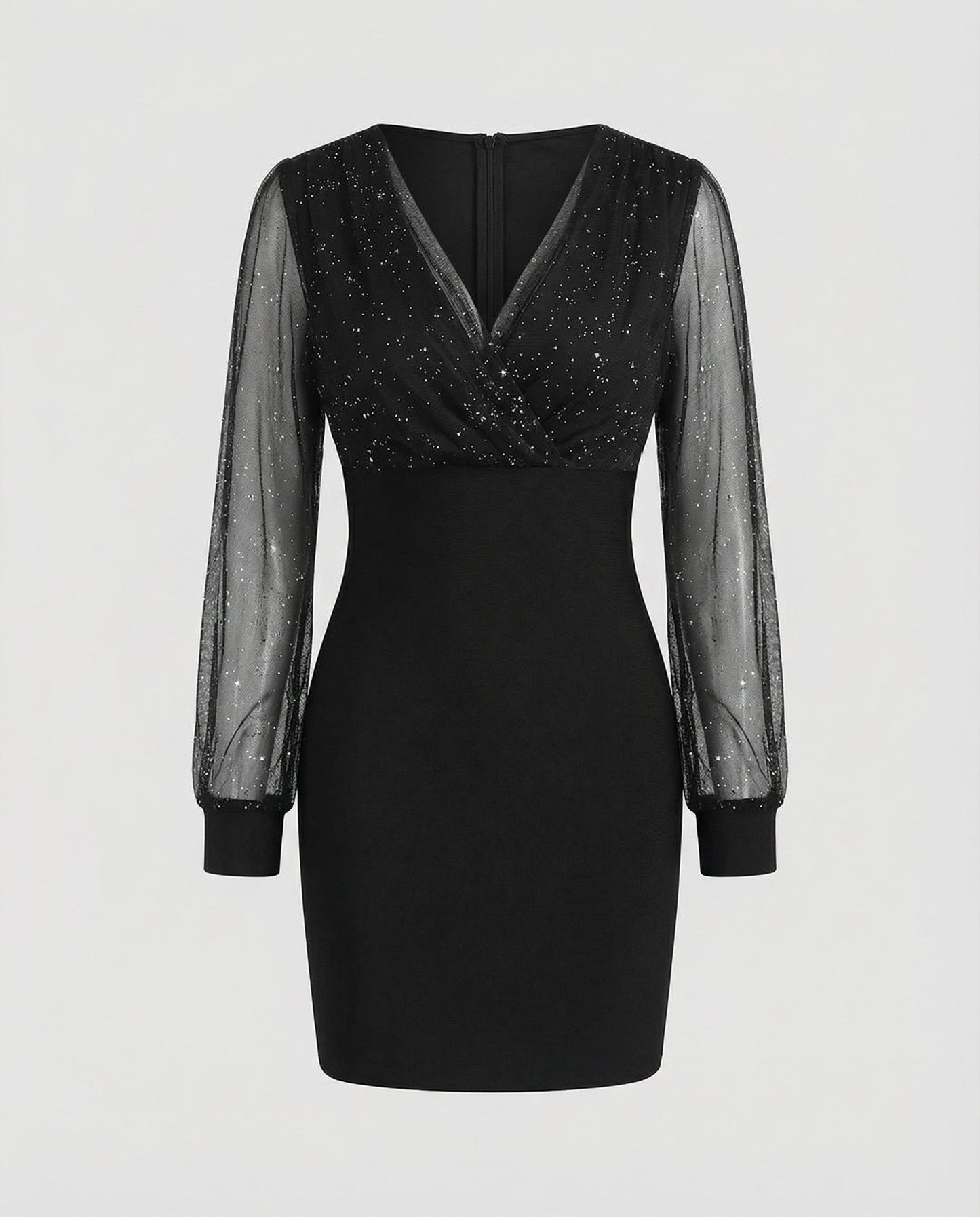 Elegantes Damen Paillettenkleid Partykleid