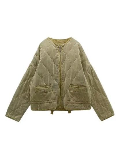 Eveloria Damen Baumwolljacke Stilvoll