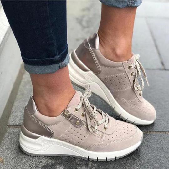 Damen Orthopädische Laufschuhe Komfortschuhe Unterstützung Dämpfung