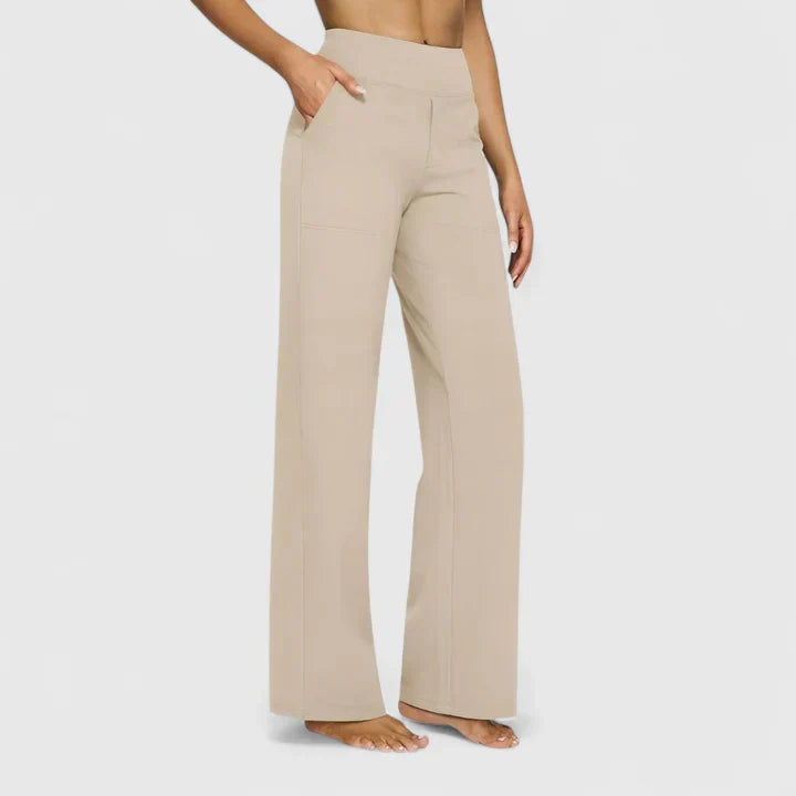Damen Yoga-Hose Weites Bein Sommer