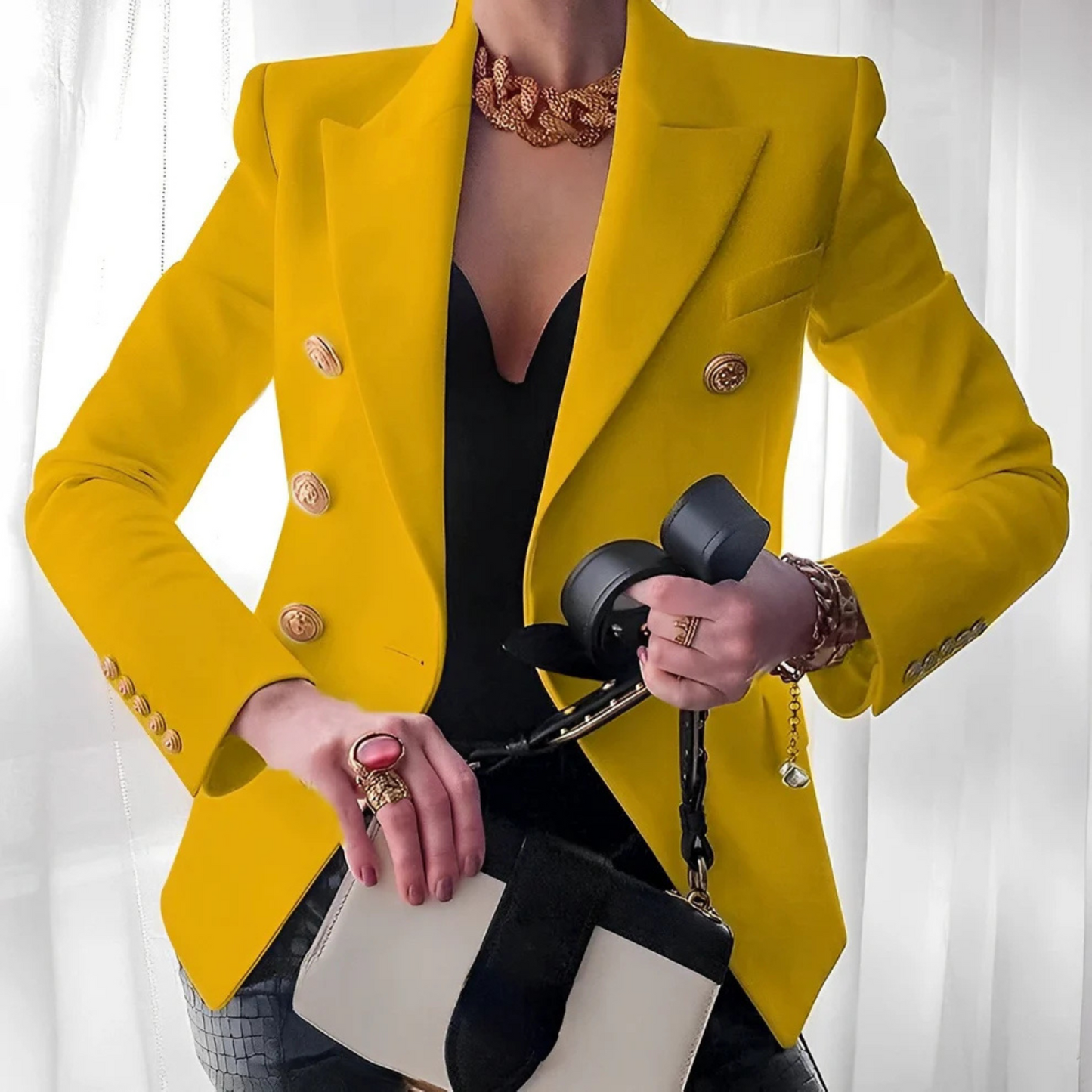 Damen Eleganter Blazer Sofistiziert